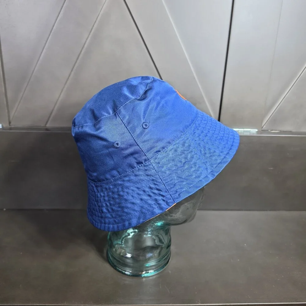 UV Skins Youth Reversible Bucket Hat Blue/orange UPF 50